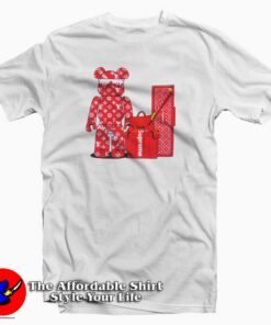 Louis Vuitton Supreme Cartoon Bear T Shirt Supreme Collection 1