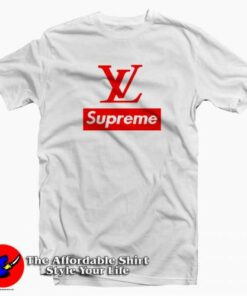 Louis Vuitton Supreme Logo T Shirt Supreme Collection 2