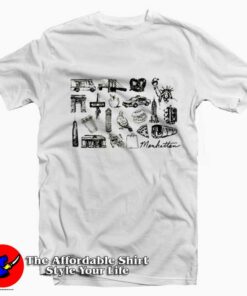 Love New York Manhattan Graphic Unisex T Shirt On Sale 1