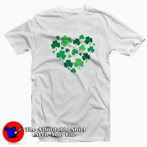 Love St Patricks Day Graphic T-Shirt For Gift Irish Day