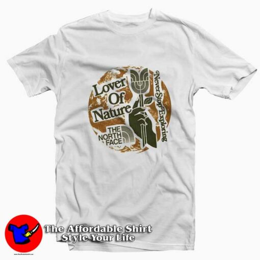 Lover Of Nature Never Stop Exploring Graphic T-Shirt On Sale