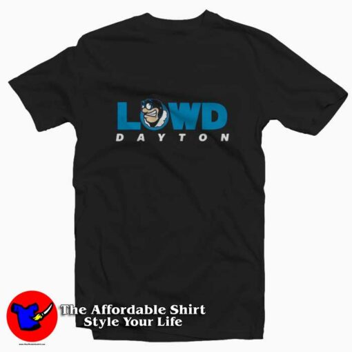 Lowd Dayton Flyers Basketbal Unisex T-shirt On Sale