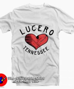 Lucero Tennessee Broken Heart Graphic T-Shirt On Sale