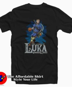 Luka Doncic The Legend of Luka Zelda Parody T-shirt On Sale Luka Doncic The Legend of Luka Zelda Parody T-shirt On Sale