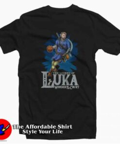 Luka Doncic The Legend of Luka Zelda Parody T-shirt On Sale Luka Doncic The Legend of Luka Zelda Parody T-shirt On Sale