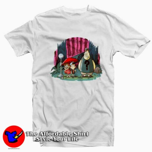 Mabel Dipper Gravity My Neighbor Totoro T-shirt On Sale