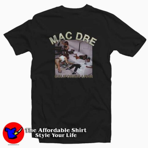 Mac Dre California Livin Vintage Hip Hop Rap T-shirt On Sale