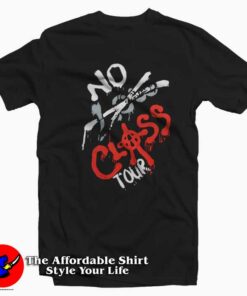 Machine Gun Kelly No Class Tour Vintage T-shirt On Sale