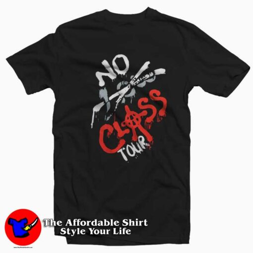 Machine Gun Kelly No Class Tour Vintage T-shirt On Sale