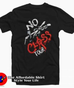 Machine Gun Kelly No Class Tour Vintage T-shirt On Sale