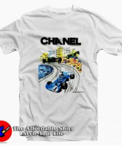 Madeleine Chanel Formula1 Graphic T Shirt On Sale 2