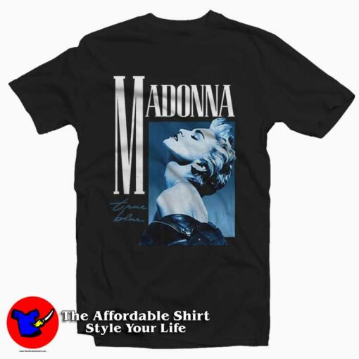 Madonna True Blue Album Tee Shirt