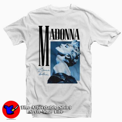 Madonna True Blue Album Tee Shirt