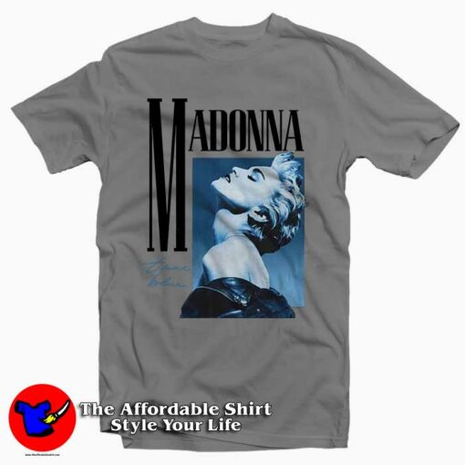 Madonna True Blue Album Tee Shirt