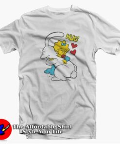 Maggie Simpson Hug Love’s Rabbi Unisex T-shirt On Sale 1 Maggie Simpson Hug Love's Rabbi Unisex T shirt On Sale 2