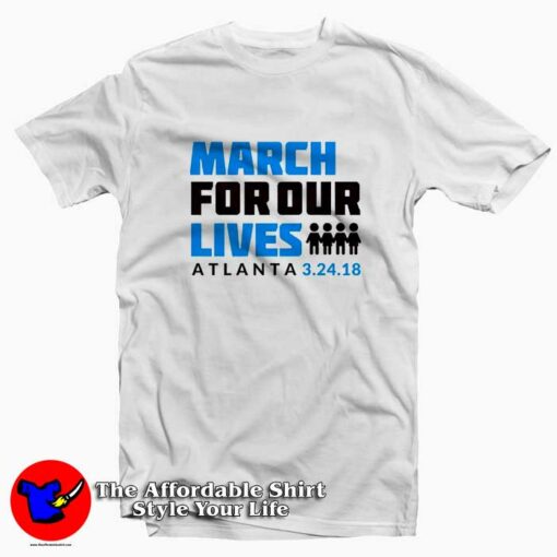 March For Our Lives Atlanta Unisex T-shirt Cheap