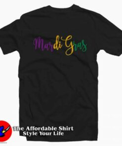 Mardi Gras Graphic T-Shirt Gift Carnival Mardi Grass