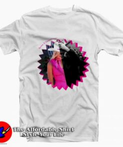 Margot Robbie And Cillian Murphy Barbie x Oppenheimer T-Shirt On Sale