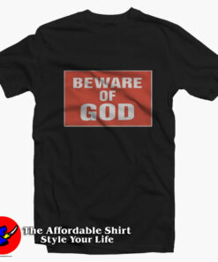 Marilyn Manson Beware of God Graphic T Shirt On Sale 1