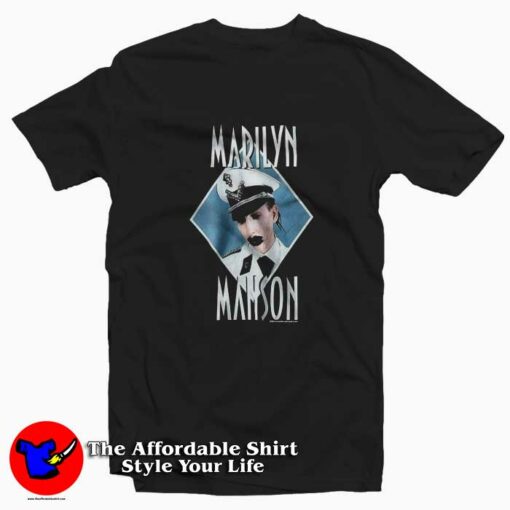 Marilyn Manson Vintage Gaphic Unisex T-shirt On Sale