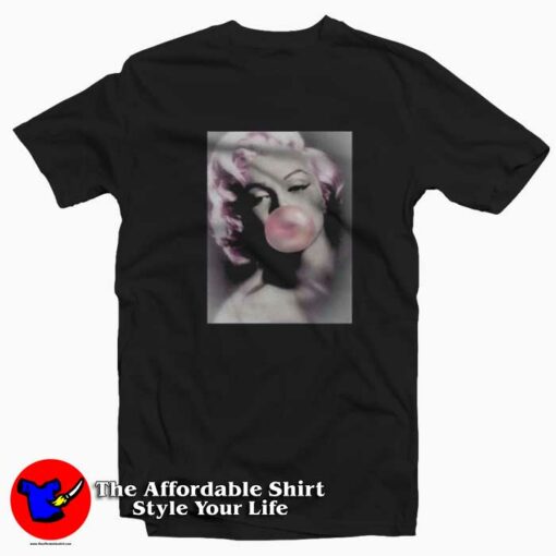 Marilyn Monroe Chewing Gum Unisex T-shirt On Sale