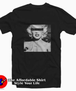 Marilyn Monroe Fck Society Graphic Unisex T-Shirt On Sale Marilyn Monroe Fck Society Graphic Unisex T-Shirt On Sale