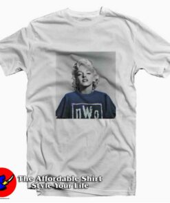 Marilyn Monroe Norma Jeane Wearing NWO T-shirt On Sale