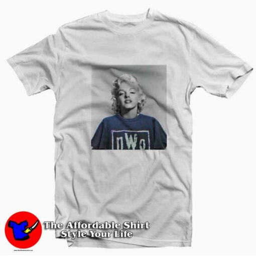 Marilyn Monroe Norma Jeane Wearing NWO T-shirt On Sale