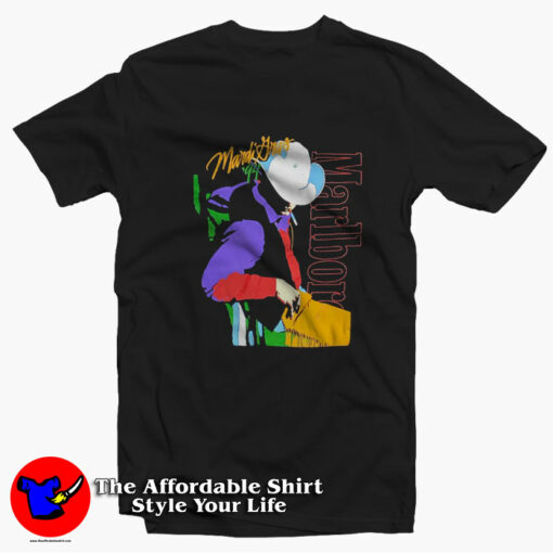 Marlboro Mardi Gras Vintage Unisex T-Shirt On Sale