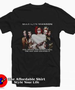 Marlyn Manson Rock Is Dead Tour Vintage T-Shirt On Sale Marlyn Manson Rock Is Dead Tour Vintage T-Shirt On Sale
