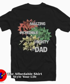 Marvel Father Day Avengers T-Shirt Marvel Father Day Avengers T-Shirt