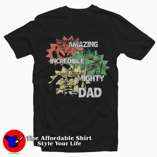 Marvel Father Day Avengers T-Shirt