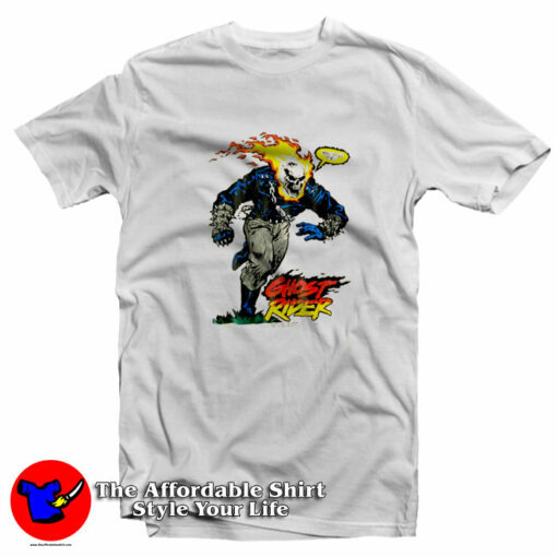 Marvel Ghost Rider You Will Die Vintage T-Shirt On Sale