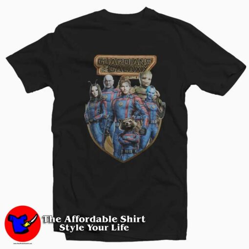 Marvel Guardians Of The Galaxy Graphic Unisex T-Shirt On Sale