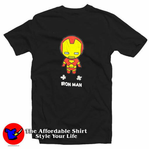 Marvel Iron Man Kangaroo Pocket Pullover T-Shirt