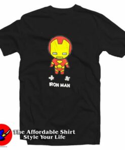 Marvel Iron Man Kangaroo Pocket Pullover T-Shirt Marvel Iron Man Kangaroo Pocket Pullover T-Shirt