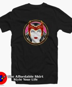 Marvel WandaVision Scarlet Witch Unisex T-shirt On Sale Marvel WandaVision Scarlet Witch Unisex T-shirt On Sale