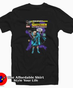 Marvel What If The Watcher Comic Unisex T-shirt On Sale Marvel What If The Watcher Comic Unisex T-shirt On Sale