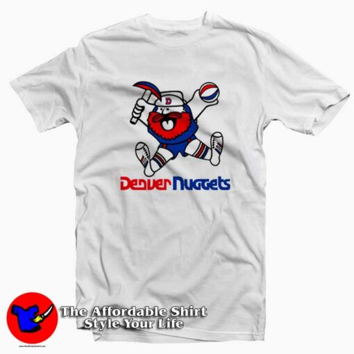 Maxie The Miner Denver Nuggets Graphic T-Shirt On Sale