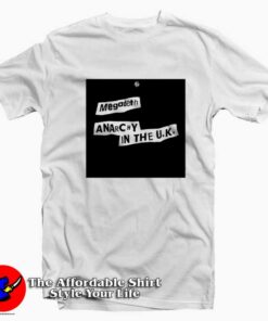 Megadeth Anarchy In The UK Vintage Unisex T shirt On Sale 1