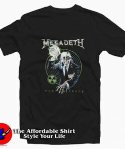 Megadeth Rust In Peace Graphic Unisex T-shirt On Sale Megadeth Rust In Peace Graphic Unisex T-shirt On Sale