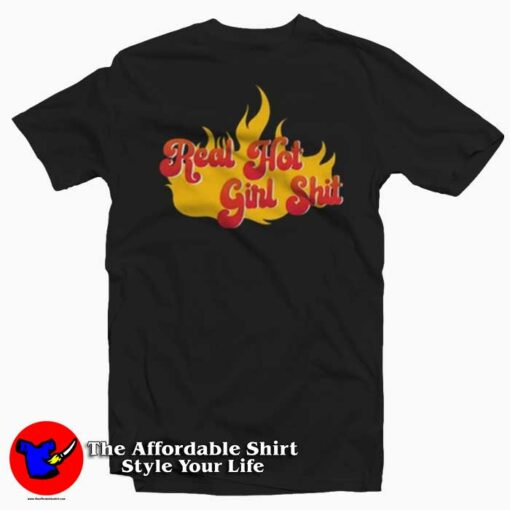 Megan Thee Stallion Real Hot Girl Flame T-shirt On Sale