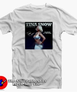 Megan Thee Stallion Tina Snow Album Cover T shirt On Sale 2