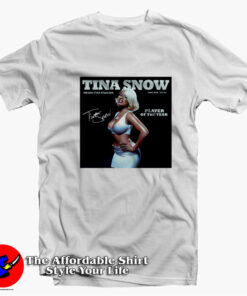 Megan Thee Stallion Tina Snow Album Unisex T-shirt On Sale Megan Thee Stallion Tina Snow Album Unisex T-shirt On Sale