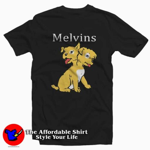 Melvins Houdini Two Headed Dog Vintage Metal T-Shirt On Sale