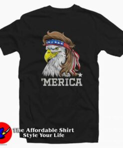 Merica Bald Eagle Patriotic Funny T-shirt On Sale 1 Merica Bald Eagle Patriotic Funny T shirt On Sale 2