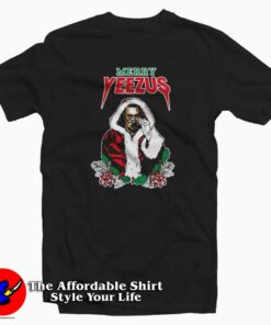Merry Yeezus Xmas Kanye Ugly Christmas T shirt On Sale 1