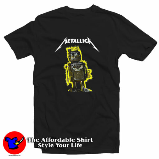 Metallica 72 Seasons Burnt Robot T-Shirt