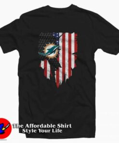 Miami Dolphins American Flag Independence Day T-shirt On Sale 1 Miami Dolphins American Flag Independence Day T shirt On Sale 2