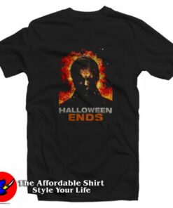 MicheaI Myers Halloween Ends His Time Has Come T-Shirt On Sale 1 MicheaI Myers Halloween Ends His Time Has Come T Shirt On Sale 2